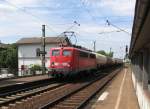 eisenbahn/33696/140-390-am-260707-in-leutesdorf 140 390 am 26.07.07 in Leutesdorf