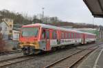eisenbahn/48593/vt-72-der-taunusbahn-in-betzdorf VT 72 der Taunusbahn in Betzdorf (Sieg) am 29.12.09
