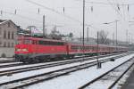 eisenbahn/49924/110-402-am-160110-in-siegen 110 402 am 16.01.10 in Siegen